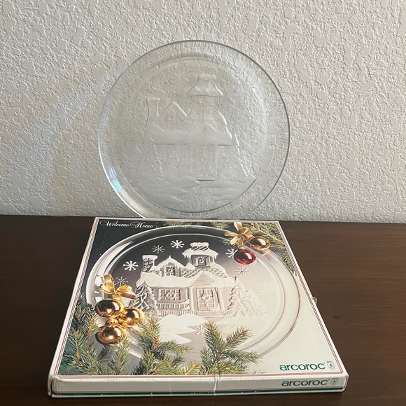 Arocoroc Christmas serving platter - Picture 3 of 3